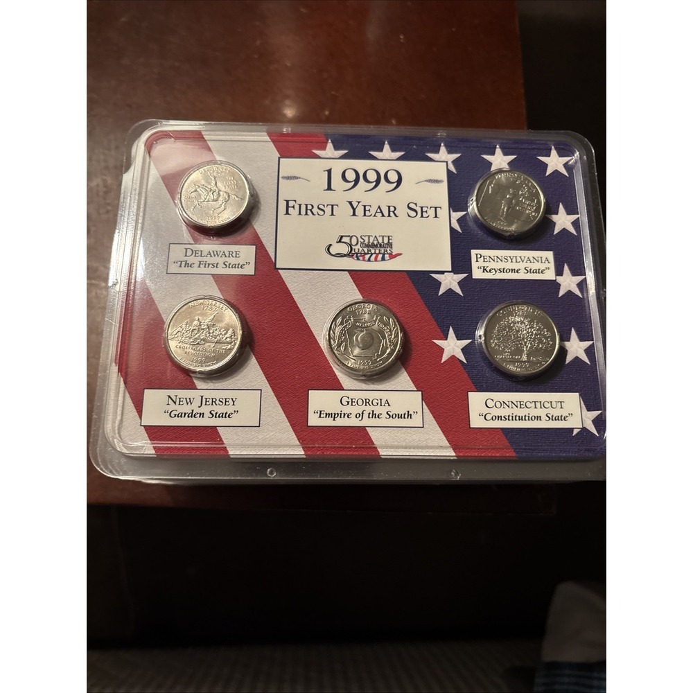 Complete 1999-2009 US Mint 50 State Quarter Program (11 Sets. 56 Coins)Littleton